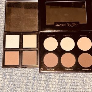 IBY Highlight & Contour and ELF Contour Palettes